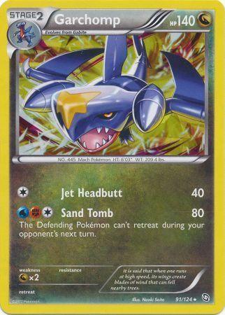 Garchomp – 91/124 – Shattered Holo Rare