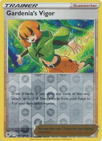 Gardenia’s Vigor – 143/189 – Uncommon Reverse Holo