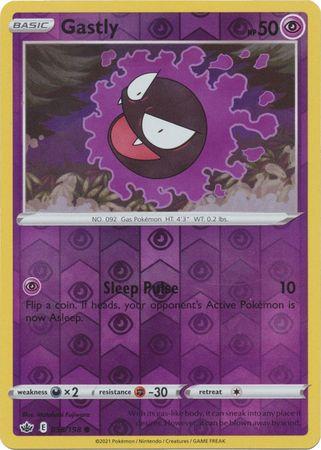 Gastly – 55/198 – Common Reverse Holo