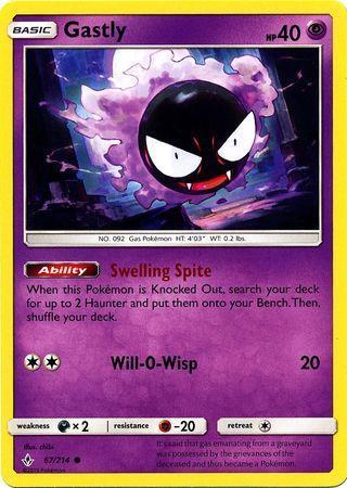 Gastly – 67/214 – Common