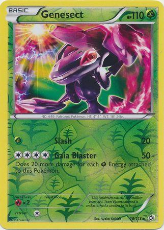 Genesect – 16/113 – Holo Rare Reverse Holo