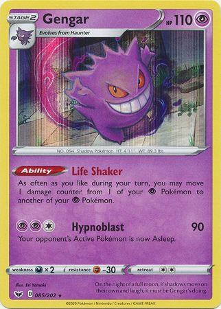 Gengar – 085/202 – Holo Rare