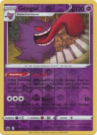 Gengar – 57/198 – Holo Rare Reverse Holo