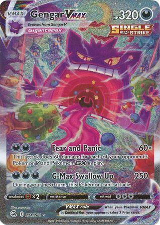 Gengar VMAX – 271/264 – Alternate Art Secret Rare