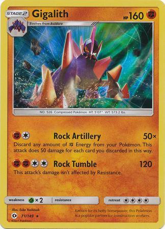Gigalith – 71/149 – Holo Rare