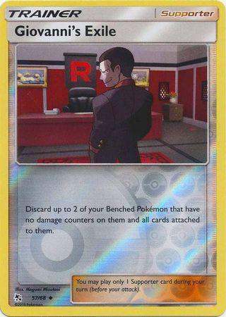 Giovanni’s Exile – 57/68 – Uncommon Reverse Holo
