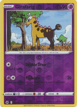 Girafarig – 061/159 – Uncommon Reverse Holo