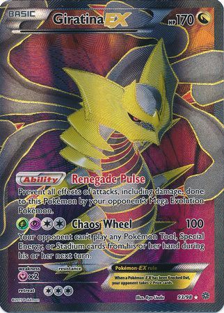 Giratina EX – 93/98 – Full Art Ultra Rare