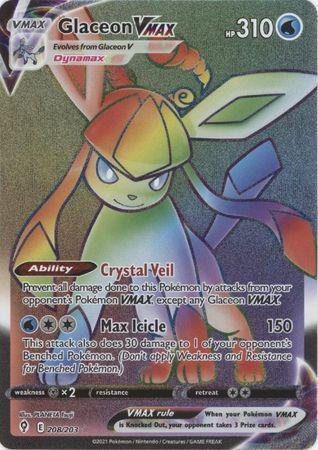 Glaceon VMAX – 208/203 – Hyper Rare