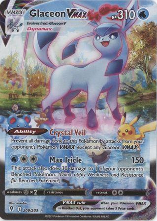 Glaceon VMAX – 209/203 – Alternate Art Secret Rare