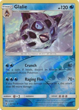 Glalie – 32/145 – Uncommon Reverse Holo