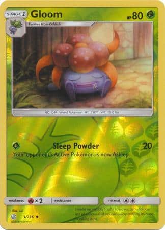 Gloom – 3/236 – Uncommon Reverse Holo