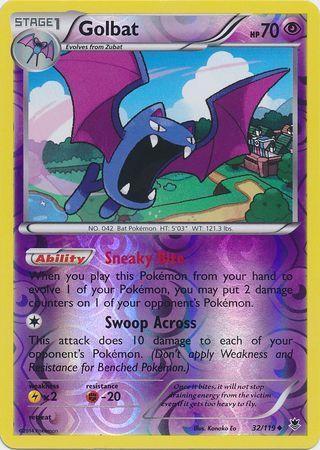 Golbat – 32/119 – Uncommon Reverse Holo
