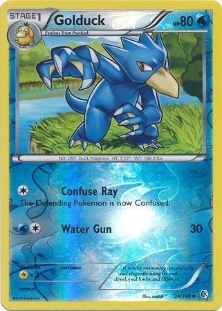 Golduck – 34/149 – Uncommon Reverse Holo