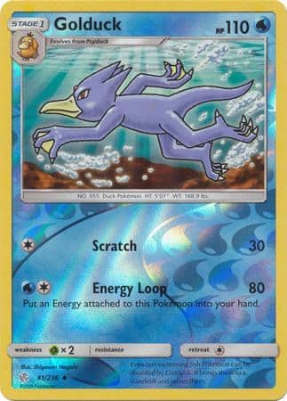 Golduck – 41/236 – Uncommon Reverse Holo