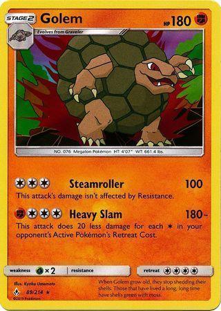 Golem – 89/214 – Holo Rare