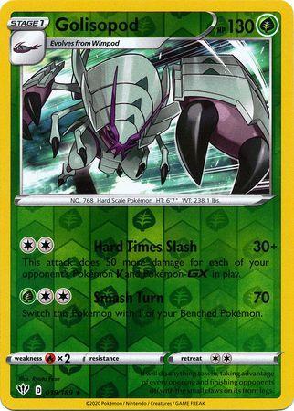 Golisopod – 018/189 – Holo Rare Reverse Holo