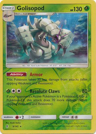 Golisopod – 9/145 – Holo Rare Reverse Holo