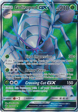 Golisopod GX – 129/147 – Full Art Ultra Rare