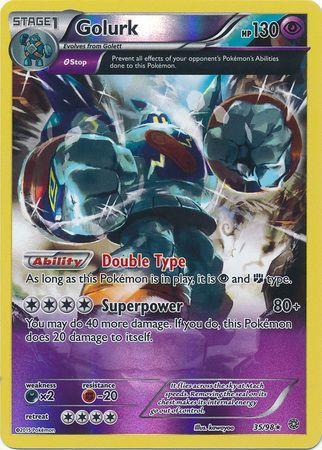 Golurk – 35/98 – Rare Reverse Holo