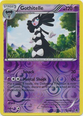 Gothitelle – 48/98 – Rare Reverse Holo
