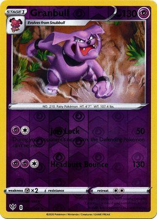 Granbull – 071/189 – Rare Reverse Holo