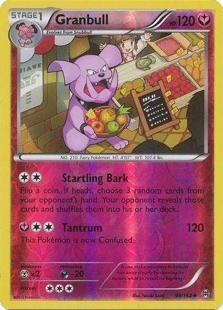 Granbull – 99/162 – Uncommon Reverse Holo