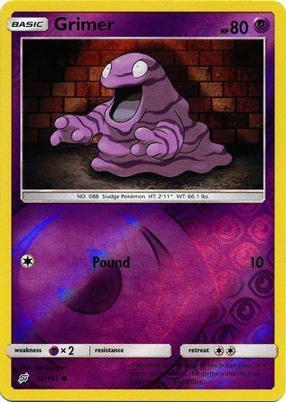 Grimer – 62/181 – Common Reverse Holo