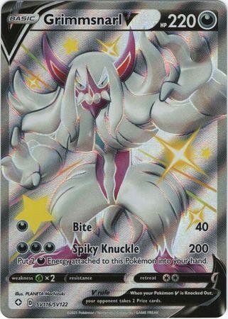 Grimmsnarl V – SV116/SV122 – Shiny Rare