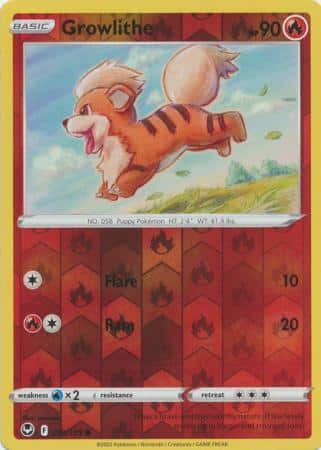 Growlithe – 019/195 – Common Reverse Holo