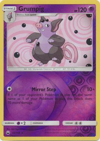 Grumpig – 60/168 – Rare Reverse Holo