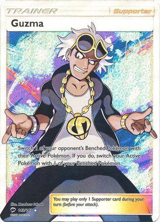 Guzma – 143/147 – Full Art Ultra Rare