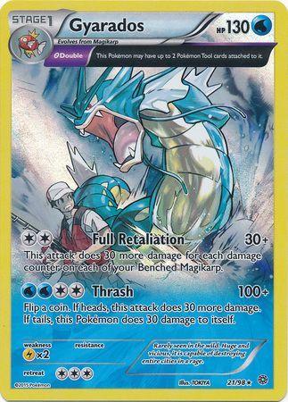 Gyarados – 21/98 – Full Art Holo Rare