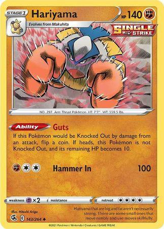 Hariyama – 143/264 – Uncommon