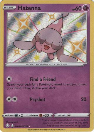 Hatenna – SV54/SV122 – Shiny Rare