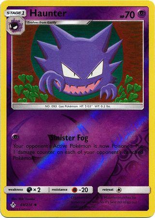 Haunter – 69/214 – Uncommon Reverse Holo
