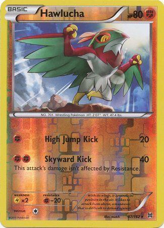 Hawlucha – 87/162 – Rare Reverse Holo