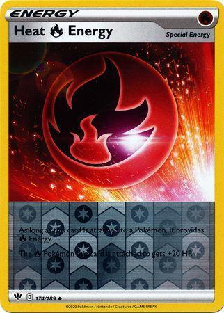 Heat R Energy – 174/189 – Uncommon Reverse Holo