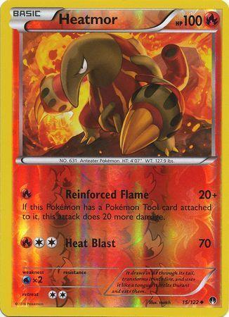 Heatmor – 15/122 – Uncommon Reverse Holo