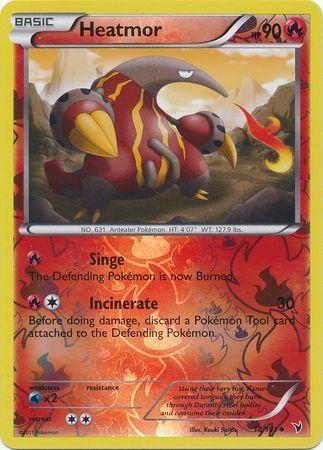 Heatmor – 18/101 – Uncommon Reverse Holo