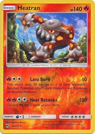 Heatran – 48/214 – Holo Rare Reverse Holo