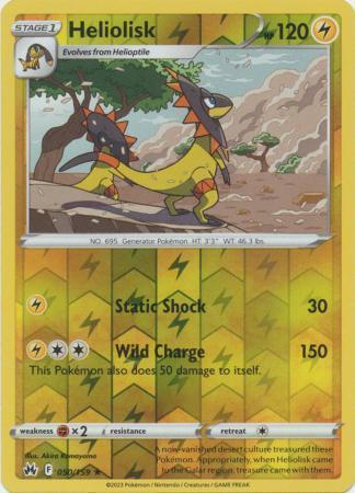 Heliolisk – 050/159 – Rare Reverse Holo