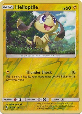 [ESP] Helioptile - 43/145 - Common Reverse Holo