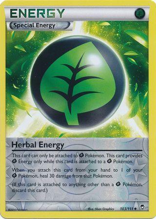 Herbal Energy – 103/111 – Uncommon Reverse Holo