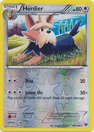 Herdier – 109/146 – Uncommon Reverse Holo