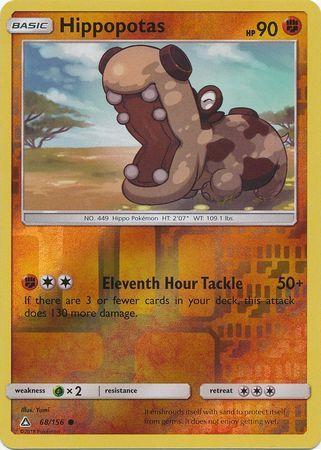 [ESP] Hippopotas - 68/156 - Common Reverse Holo