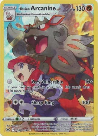 Hisuian Arcanine – TG08/TG30 – Holo Rare