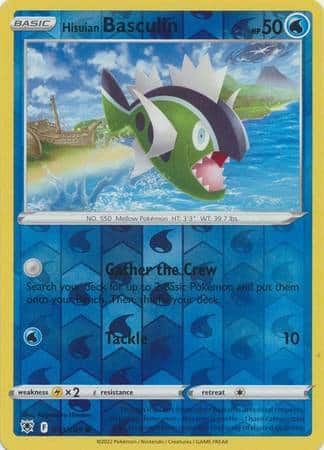 Hisuian Basculin – 043/189 – Common Reverse Holo