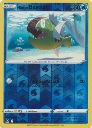 Hisuian Basculin – 044/196 – Common Reverse Holo