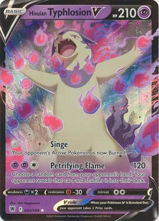 Hisuian Typhlosion V – 053/189 – Ultra Rare